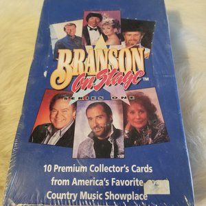 Premium Collector Cards '92 Branson On Stage NEW